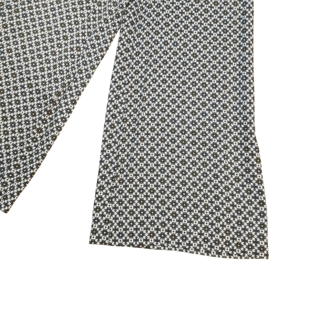 Maeve Anthropologie Callan Wide Leg Pants Geometric Print Viscose Breezy Flowy 0 - Picture 6 of 9